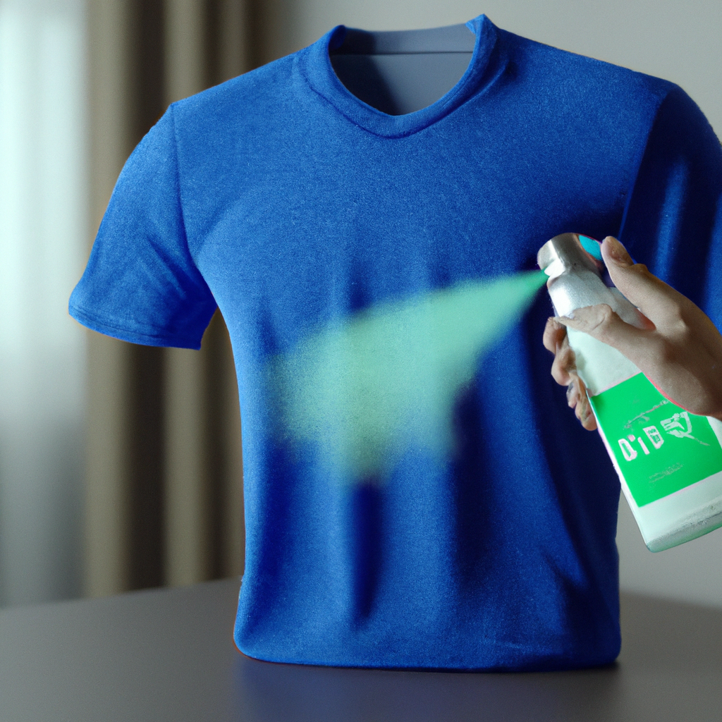 アルコールを使ったTシャツの匂い消し方法