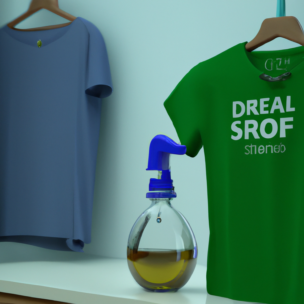 エッセンシャルオイルを使ったTシャツの匂い消し方法