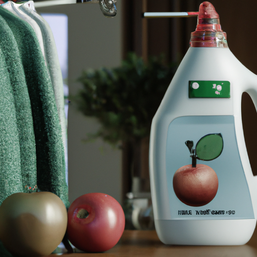 リンゴジュースを使った衣類の消臭方法