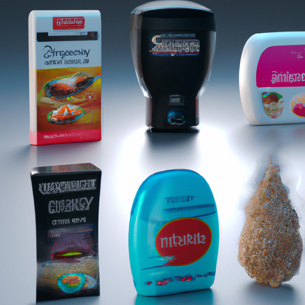 レンジ用消臭グッズの種類と特徴