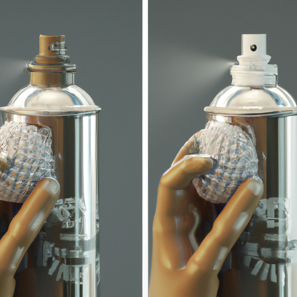 スプレーの使い方と効果的な使い方のポイント