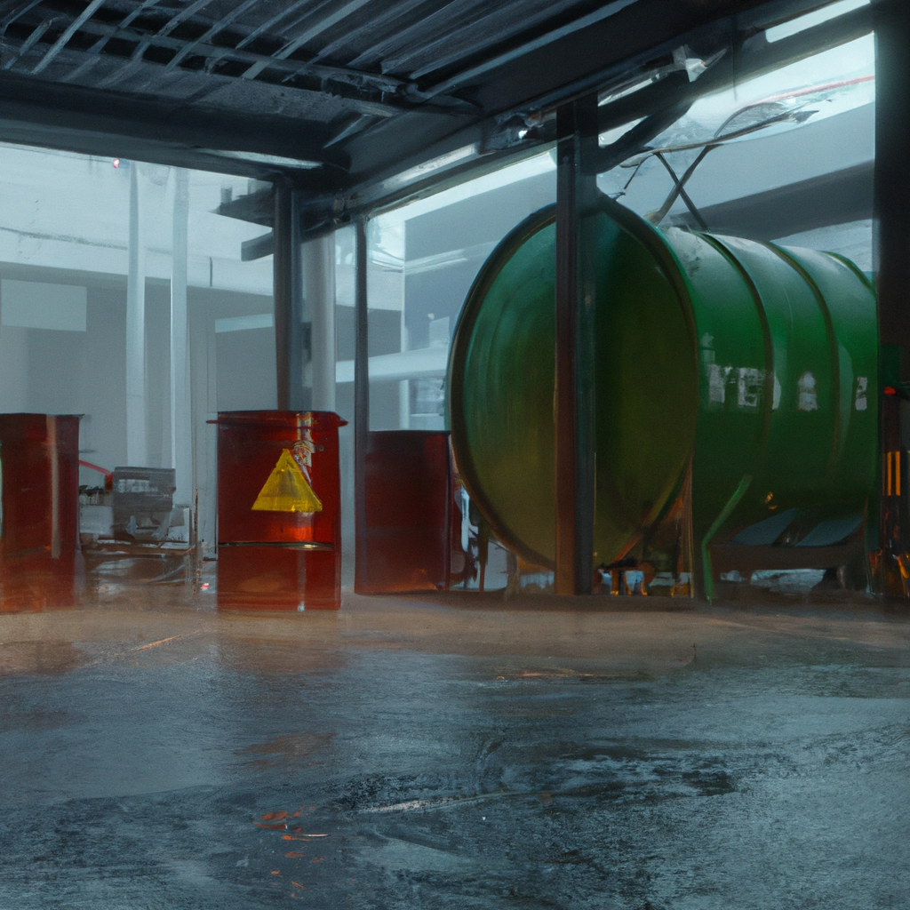 酸性の匂いがする場所とは？